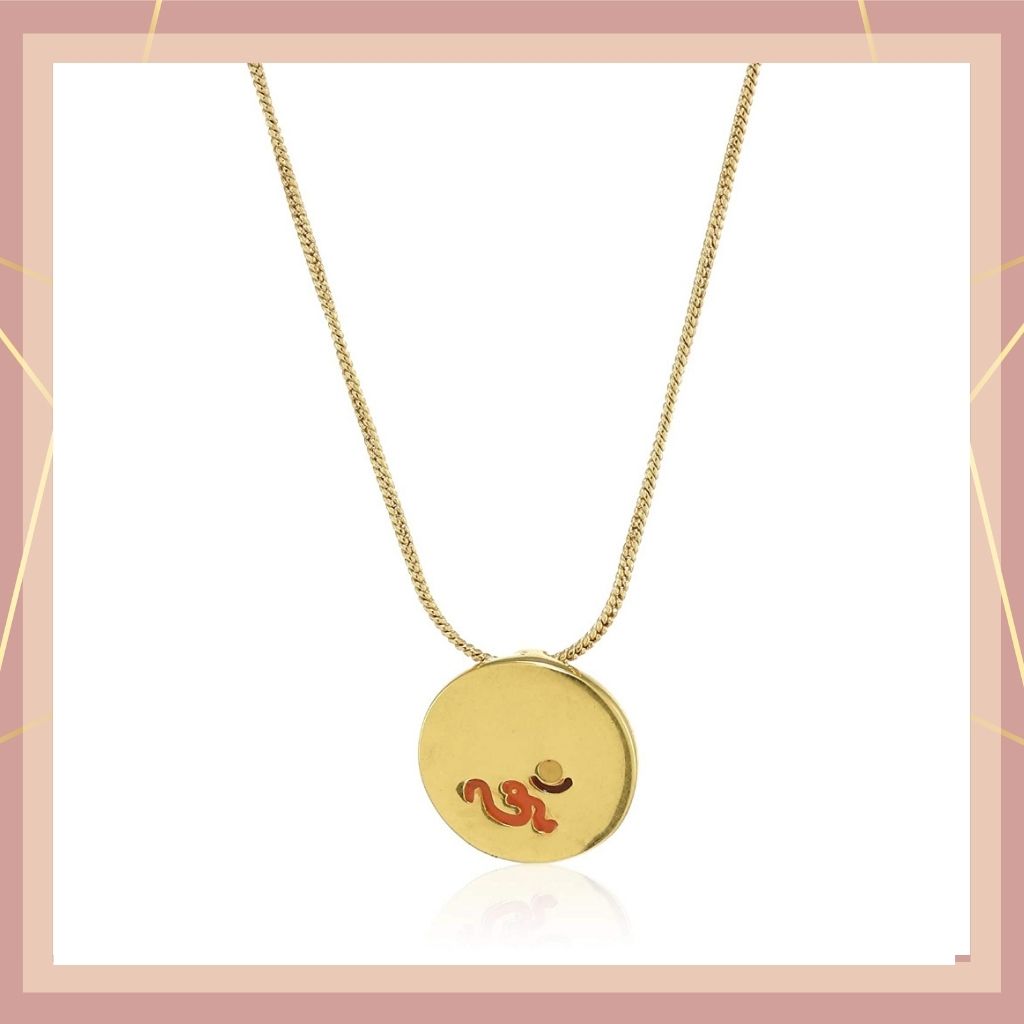 Estele - 24 KT Gold plated Pendant Set  for Women