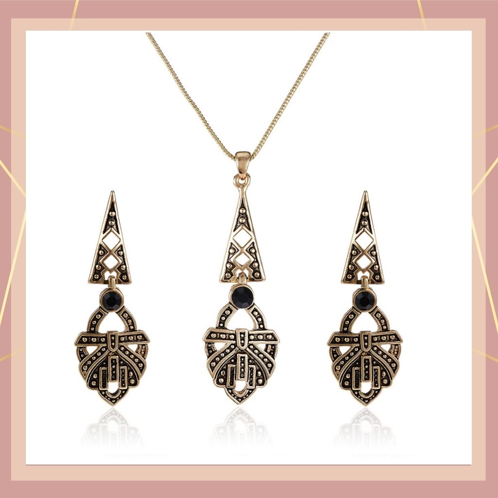 Estele 24 Kt Gold Plated Eiffel Chain Necklaces  for women