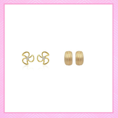 Estele Gold Gift Earrings