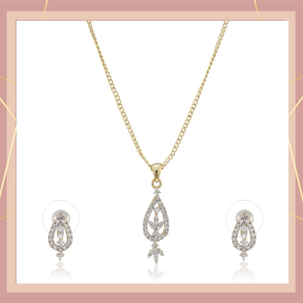 Estele Trendy and Fancy Fashion Jewellery Design Necklace Set for Women