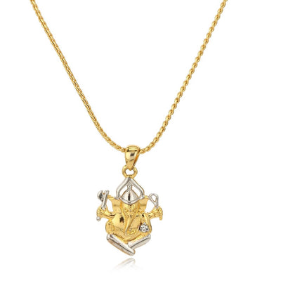 Ganesh Pendant Locket with Chain