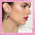 Glam Glow Stud Earrings