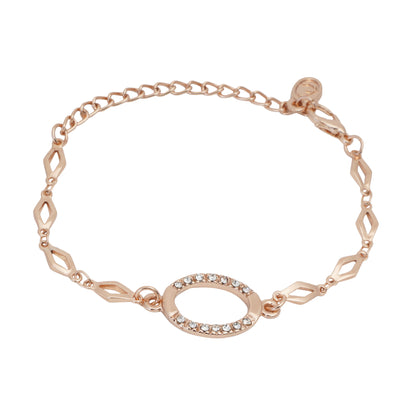 ESTELE Opal Rose Gold Bracelet Using Austrian Crystals